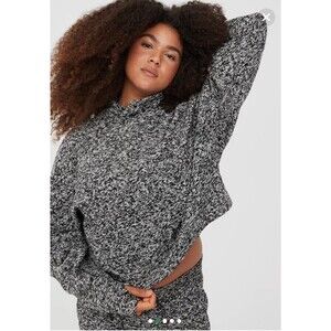 Offline By Aerie Snowday Two Piece Set Wide Leg Pants Mock Neck Top Medium